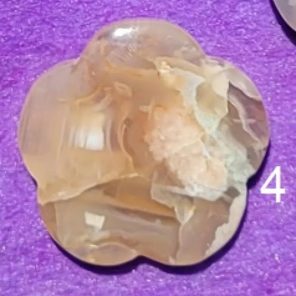 Flower Agate Crystal Flowers Shapes